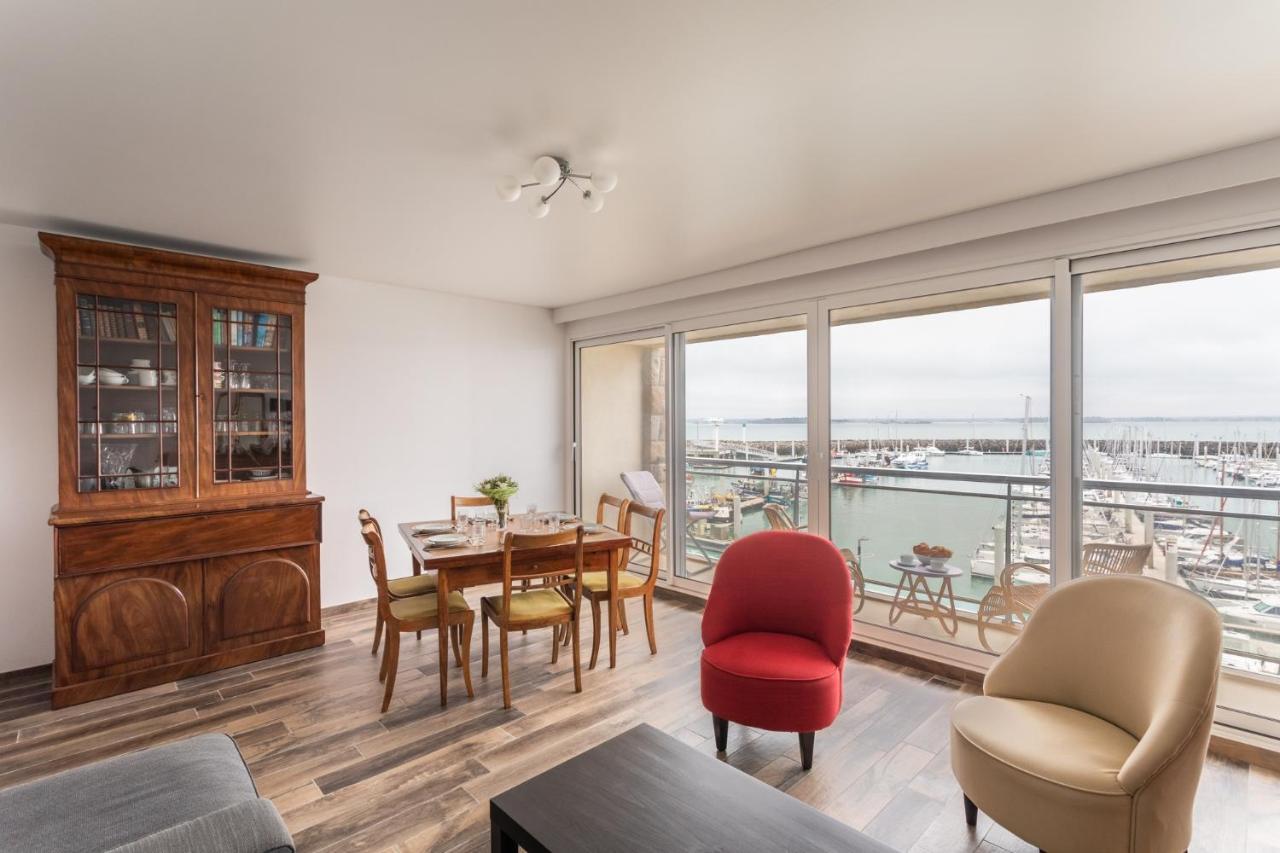 Ty Granny - Superbe Vue Sur Le Port Apartment Saint-Cast-le-Guildo Luaran gambar